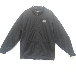 FootJoy Performance Golf Jacket Elgin Chrysler Dodge Jeep Logo Black XL